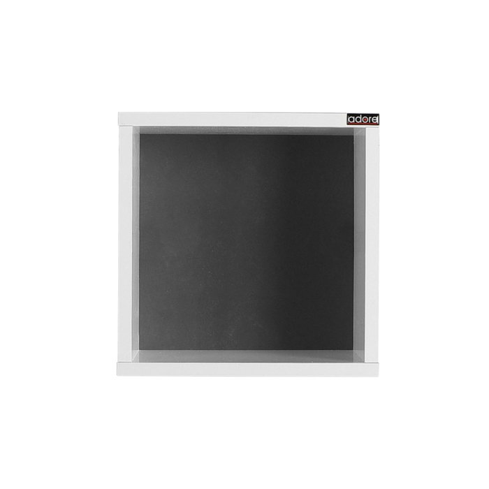 Hanah Home Estantería de Pared Diamante y Blanco